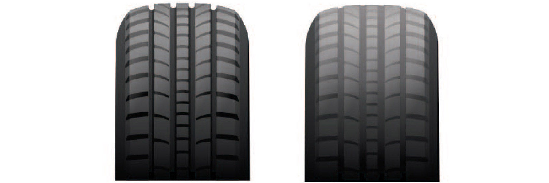 Tire tread depth comparison at Ed Morse Kia Rolla in Rolla MO