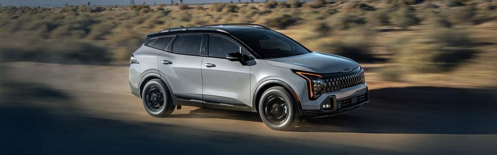 2026 Kia Sportage Running on road