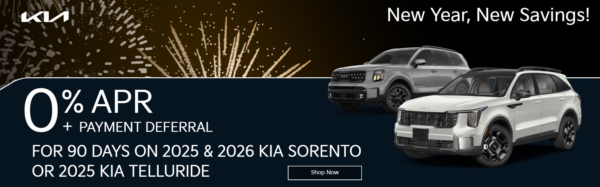 0% APR + Payment Deferral for 90 Days