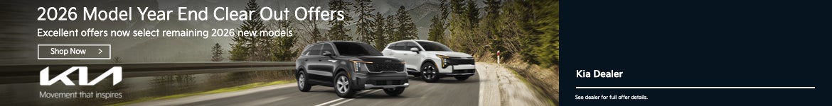 2026 Model Year End Clear Out Offers