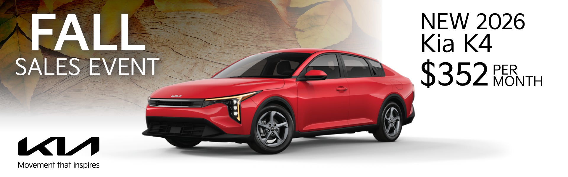 New 2026 Kia K4 