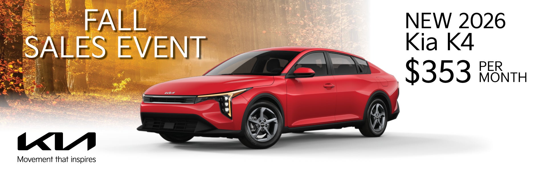 New 2026 Kia K4