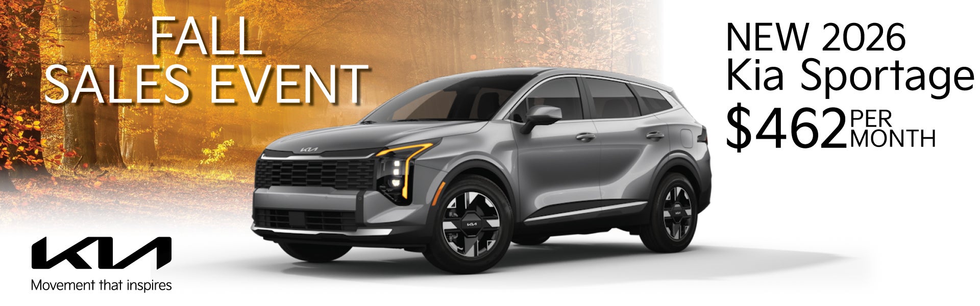 New 2026 Kia Sportage EX