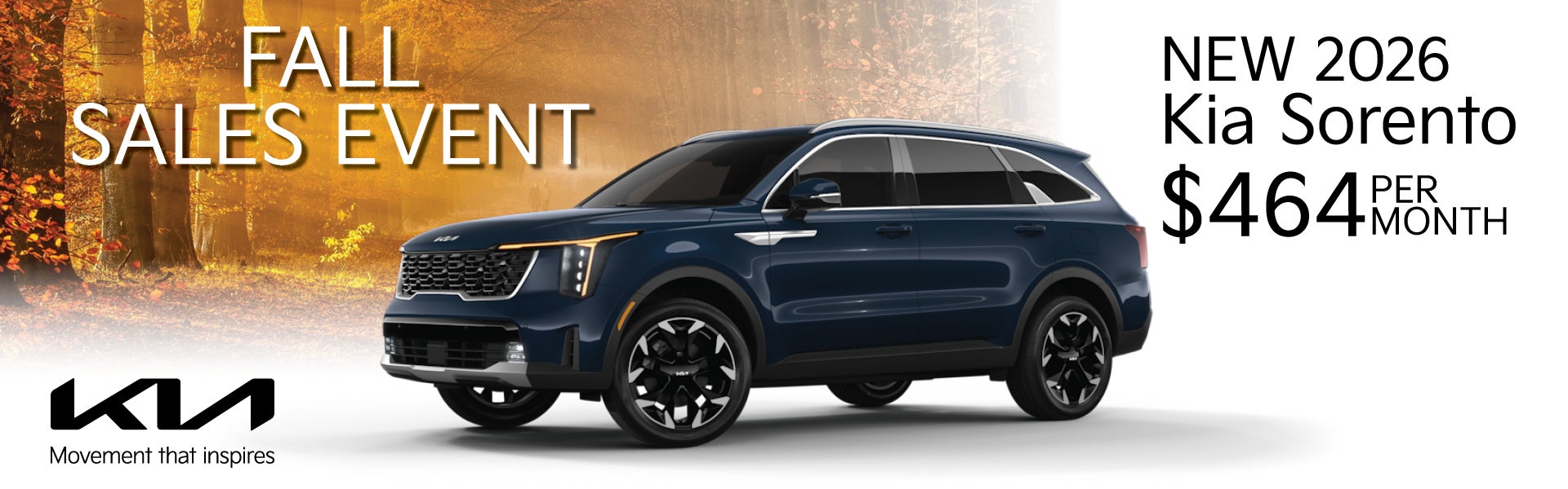 New 2026 Kia Sorento LX